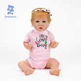 Lila - 22" Lifelike Reborn Baby Doll with Silicone Like Vinyl Body & Accessories